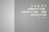 Unit c  - 2.4 & 2.5 -- conduction, convection, and radiation