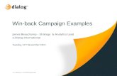 Email Customer Lifecycle 2011 - Win Back: Campaign Examples