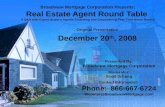 Real Estate Agent Round Table Presentation