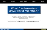 What fundamentals drive world migration?