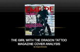 The girl with the dragon tattoo magazine cover