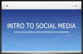 Intro To Social Media
