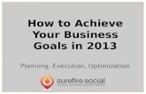 2013 Planning and Budgeting Webinar