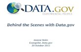 Behind the Scenes with Data.gov