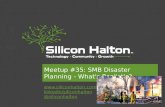 Silicon Halton Meetup #35 Slide Deck