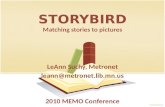 Storybird presentation for MEMO