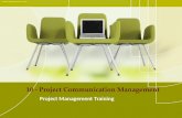 PMP Training - 10 project communication management