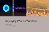Deploying WO on Windows