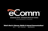Shai Berger - Presentation at Emerging Communications Conference & Awards (eComm 2011)