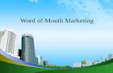 Word of mouth marketing @ ppt doms