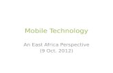 Mobile technology East Africa
