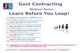 Government Contracting - Grant Writing & SBIR's