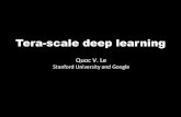 Quoc le   tera-scale deep learning