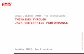 Thinking Through Enterprise Performance - JavaOne 2012