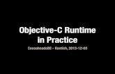 Objective c runtime