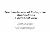Landscape of enterprise applications