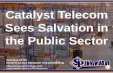 Catalyst Telecom Sees Salvation in the Public Sector (Slides)