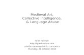 medieval art, collective intelligence, & language abuse - a story of APIs