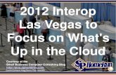 2012 Interop Las Vegas to Focus on What's Up in the Cloud (Slides)