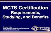 MCTS Certification – Requirements, Studying, and Benefits (Slides)