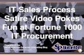 IT Sales Process Satire Video Pokes Fun at Fortune 1000 IT Procurement (Slides)