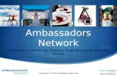 Ambassadors Network For Linked In