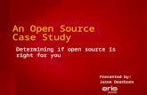 An Open Source Case Study
