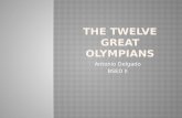 The twelve great olympians