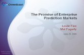 The Promise of Enterprise Prediction Markets