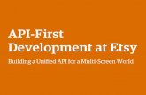 API-First Development at Etsy | API Strategy & Practice AMS 2014