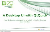 A Desktop UI with QtQuick