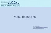 Metal Roofing NY