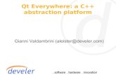 Qt everywhere   a c++ abstraction platform