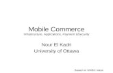 Mobile Commerce Infrastructure, Applications, Payment