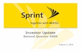 sprint nextel Quarterly Presentations 2006 2nd