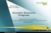 Disaster Recovery Presentation