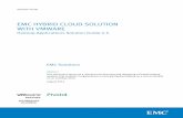 EMC Hybrid Cloud Solution with VMware: Hadoop Applications Solution Guide 2.5
