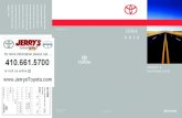 2012 Toyota Rav4 Warranty & Maintenance Information
