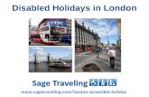 Disabled Holidays in London