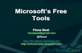Microsoft's Free Tools