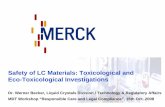 Merck Chemicals - Safety of LC Materials