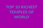 Top 10 richest temples of world