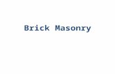 Brick masonary