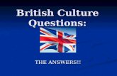 How much do you know about british culture?