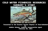 Cold Water Fisheries Protection in Sudbury