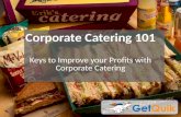 Tips to Increase Your Corporate Catering Business