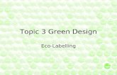 Topic 3  Eco  Labelling