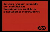 Grow your small or midsize business with a scalable network