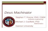 Deus machinator - The intersection of Catholic/Christian Theology and Engineering