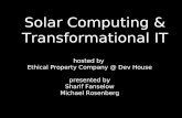 Aleutia: Transformational IT and Solar Computers